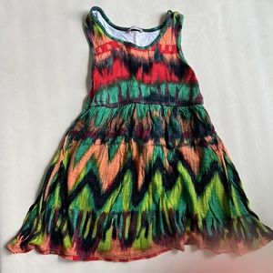 3T colorful Ella Moss print dress